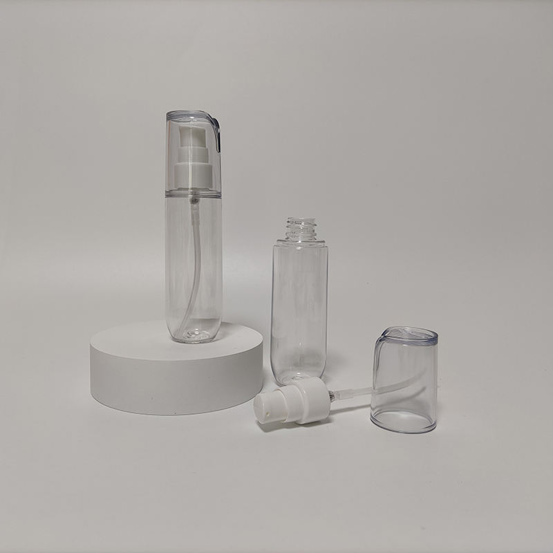 80ml Hot Sale New Product Transparent Custom Fine Mist Spray Bottle Plastic PET Packaging Bottle