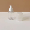 Travel Cosmetics 100ml Pet Mini Sprayer Bottle Plastic Bottle With Outer Cap