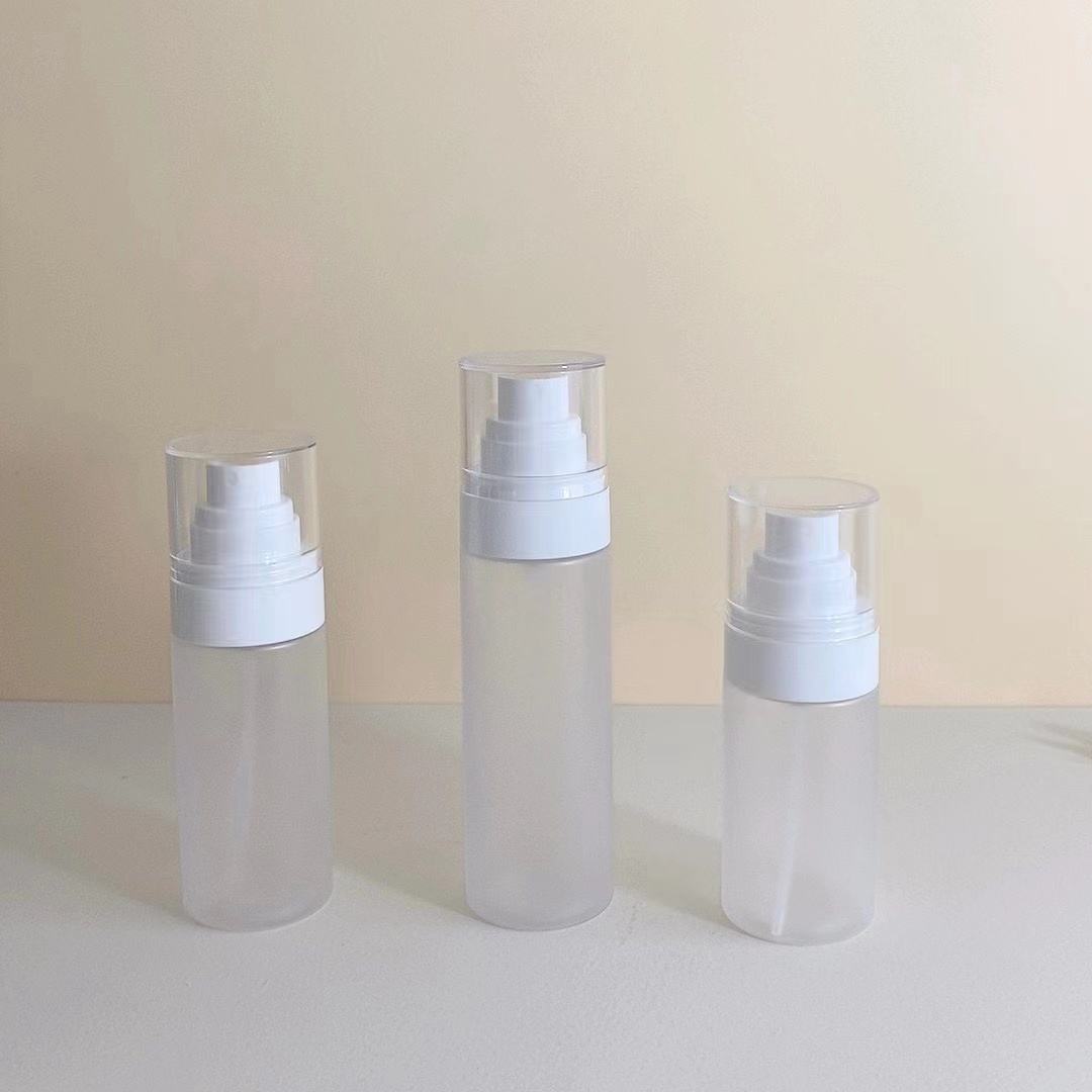 High-grade PET Plastic Bottle 50ml 80ml 90ml 100ml 120ml Cleansing Water Sunscreen Water Spray Packaging Container
