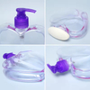 50ml 200ml 380ml 500ml Petg Shampoo Shower Gel Cosmetic Packaging Heart Shaped Plastic Bottle
