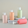 500ml HDPE Plastic Shampoo Bottle Soft Touch Cosmetic Packaging Plastic Bottle