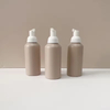 Empty Plastic Foam Soap Pump Bottle 200ml HDPE Plastic Face Wash Mousse Foam Pump Bottle