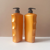 2024 New Large-capacity 1000ml Pet Body Wash Shampoo Water Bottle Pressure Pump Emulsion Flat Bottle