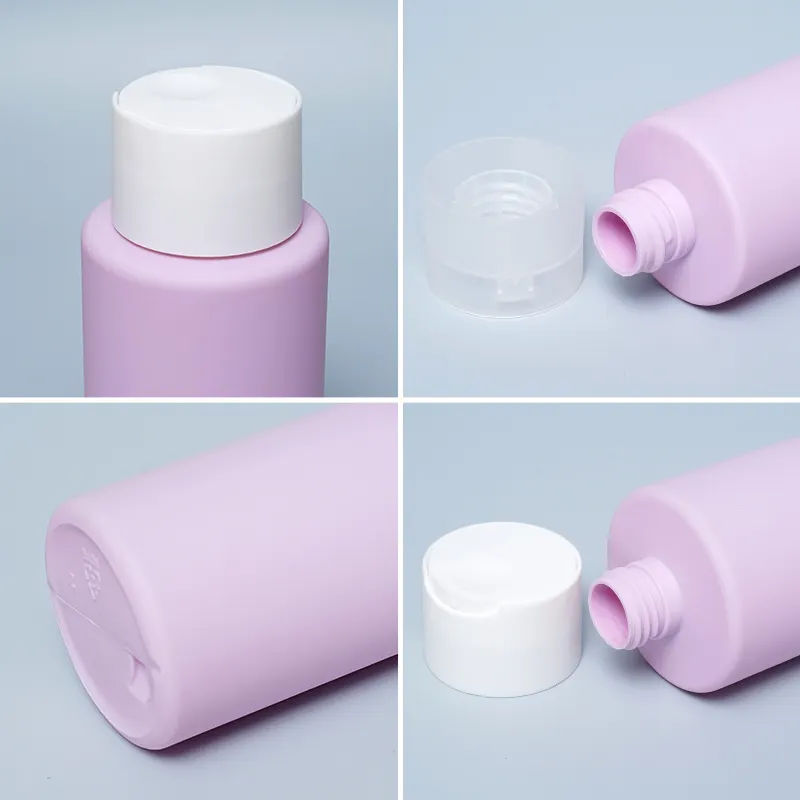 New Refillable Outdoor Travel Kit Squeezes Size Bottles From 90ml to 1000ml HDPE Shampoo Plastic Bottles