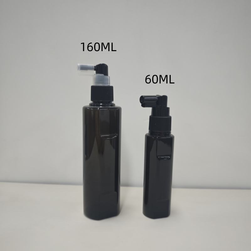 Luxury 60ml 160ml Petg Thick Walled Essential Oil Plastic Bottle With Sprayer