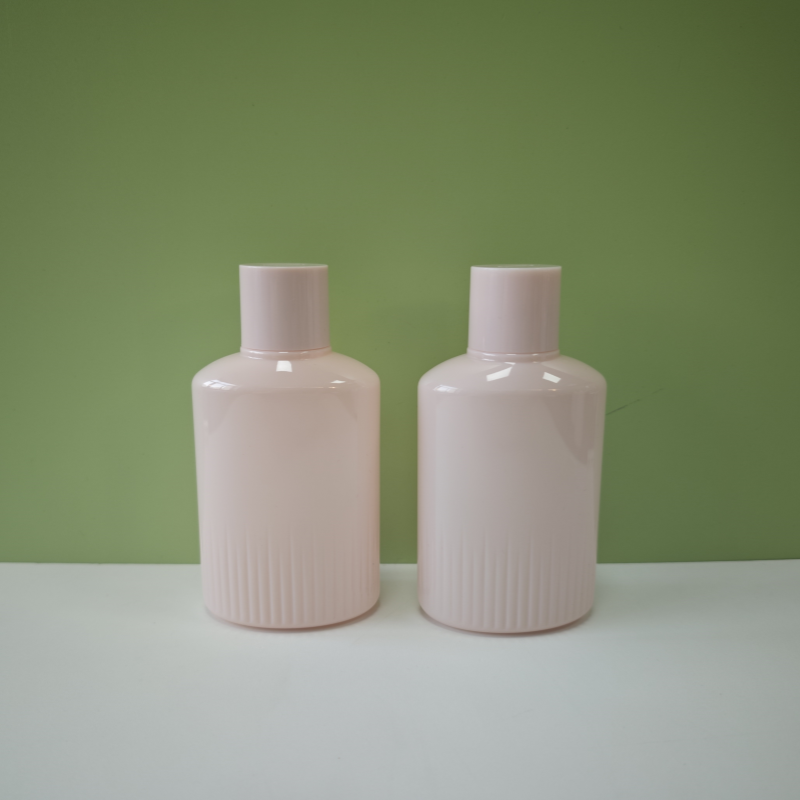 200ml Personal Care Lotion Packaging Bottle Pet Flat Extruded Plastic Bottle Shampoo Body Lotion Bottle