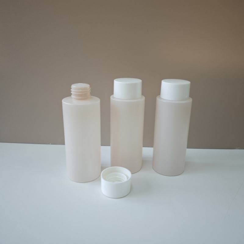 150ml Personal Care Lotion Packaging Bottle Pet Round Extruded Plastic Toner Bottle