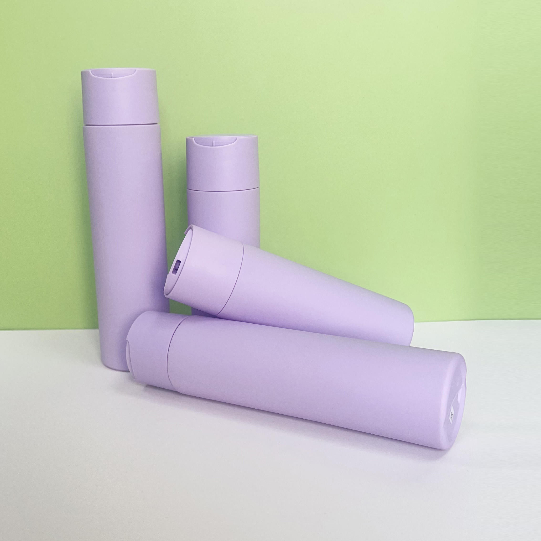 Factory Direct Sales 200ml 238ml Hdpe Hand Cream Shampoo Body Cream Flat Shoulder Round Plastic Bottle