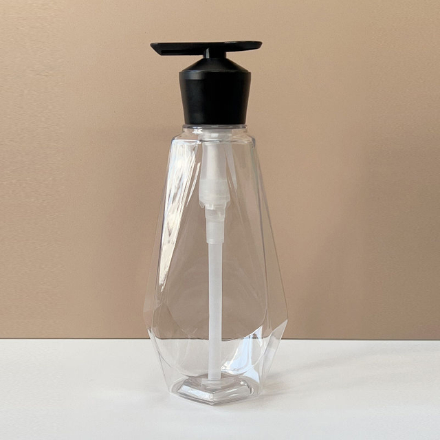 Factory Supplies 500ml Pet Empty Hand Shampoo Lotion Dispenser Plastic Bottle