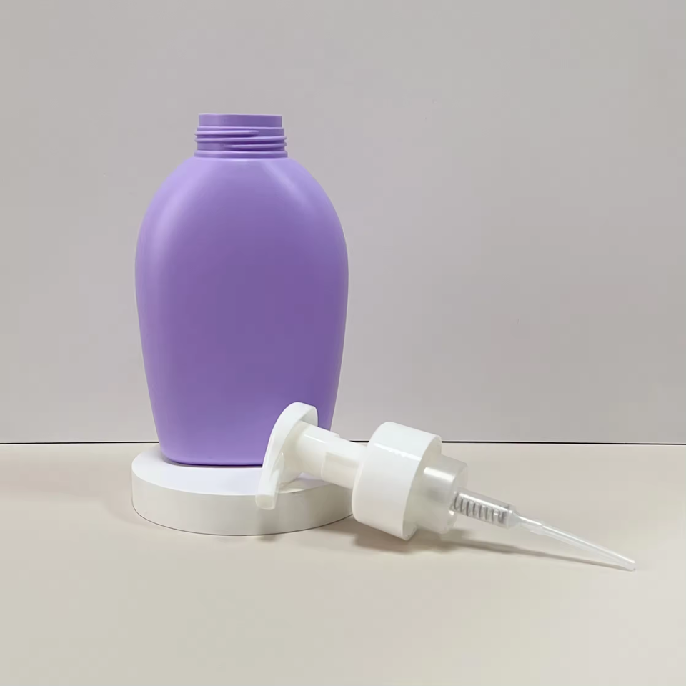 Empty Skin Care Cleanser Baby Bottle 500ml HDPE Cosmetic Plastic Foam Soap Dispenser Foam Pump Bottle