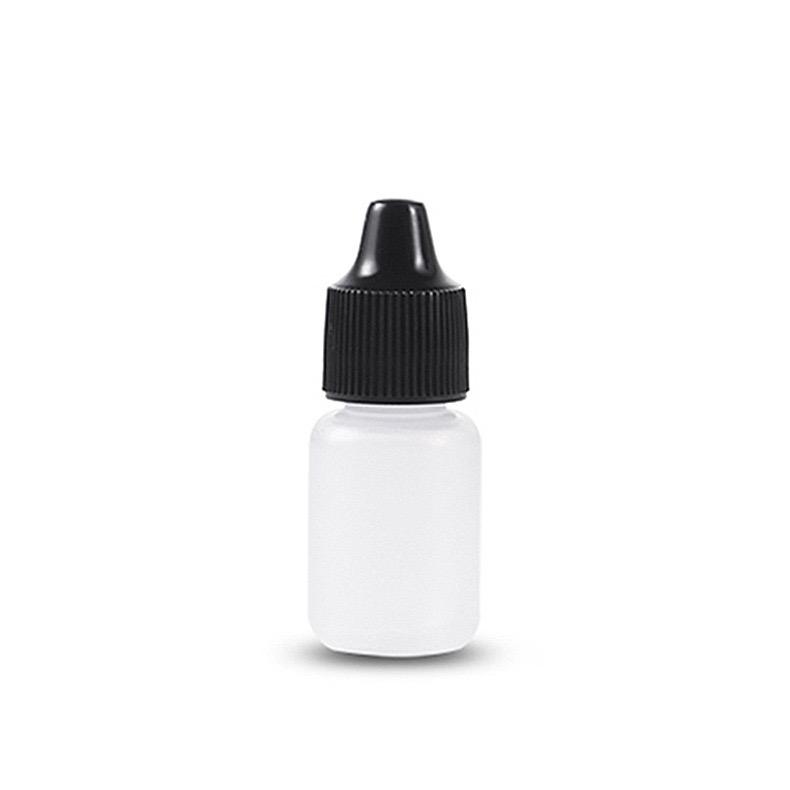 Squeezable 5ml 10ml 15ml 20ml 30ml Empty Dropper PE Plastic Bottle With Plastic Tamper Evident Cap