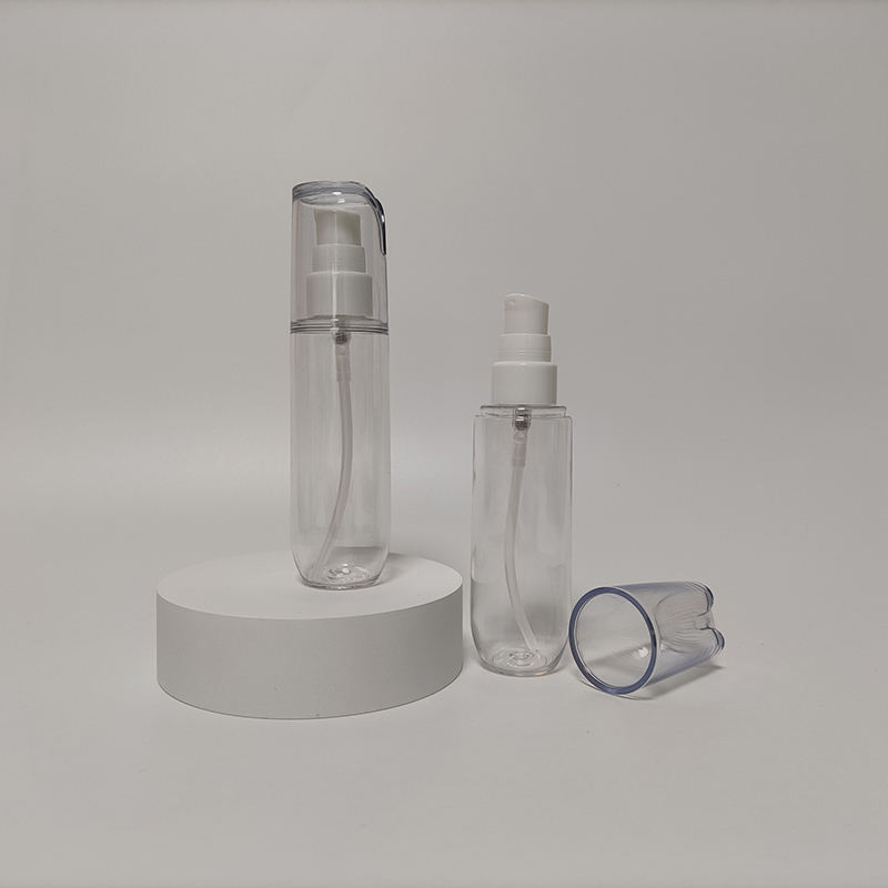 80ml Hot Sale New Product Transparent Custom Fine Mist Spray Bottle Plastic PET Packaging Bottle