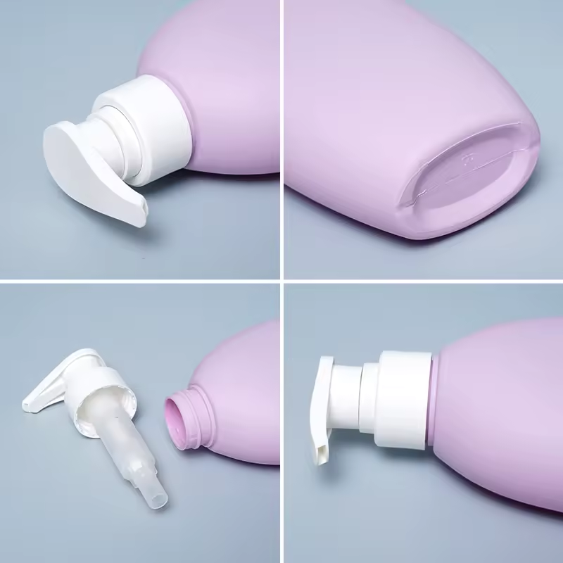 550ML 800ML HDPE Skincare Deluxe Lotion Pump Bottle Plastic Shampoo Bottle and Cosmetic Packaging