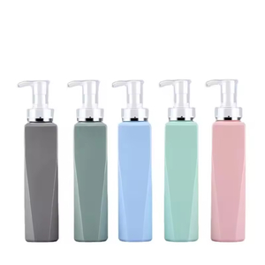 Luxury Cosmetics Packaging 450ml Empty PETPlastic Bottle Cosmetic Packaging Shampoo Bottle With Pump