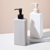 Wholesale Deluxe 418ml HDPE Plastic Body Wash Shampoo Conditioner Cosmetic Plastic Packaging Pump Bottles
