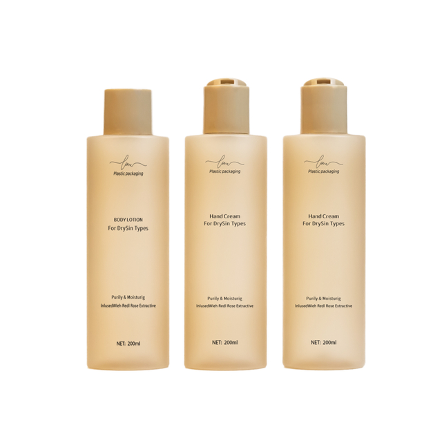 Ready Stock 200ml Frosted Disc Top Cap Flip Top Bottle Empty Plastic Toner Bottle