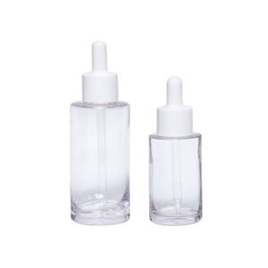 Essential Oil Serum Bottle PETG Plastic Dropper Cap 30ml to 200ml Cosmetic Empty Dropper Bottle