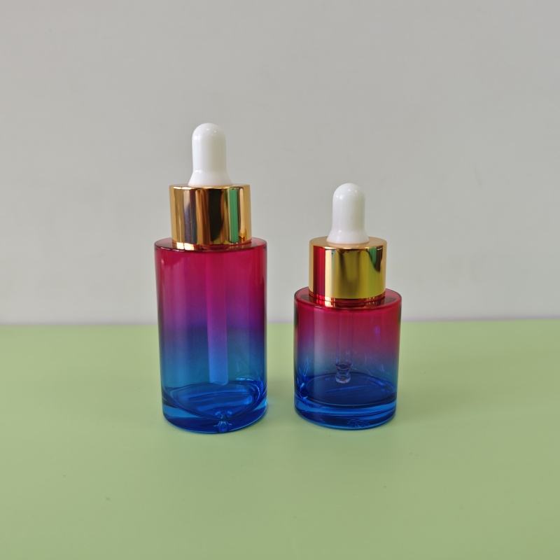 30ml 50ml 3oz 5oz Essential Oil Serum Bottle PETG Plastic Dropper Bottle Thick Wall Dropper Bottle