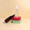 Factory Direct Sales 100ml Round Fine Mist Pet Plastic Spray Bottle for Cosmetic Packaging