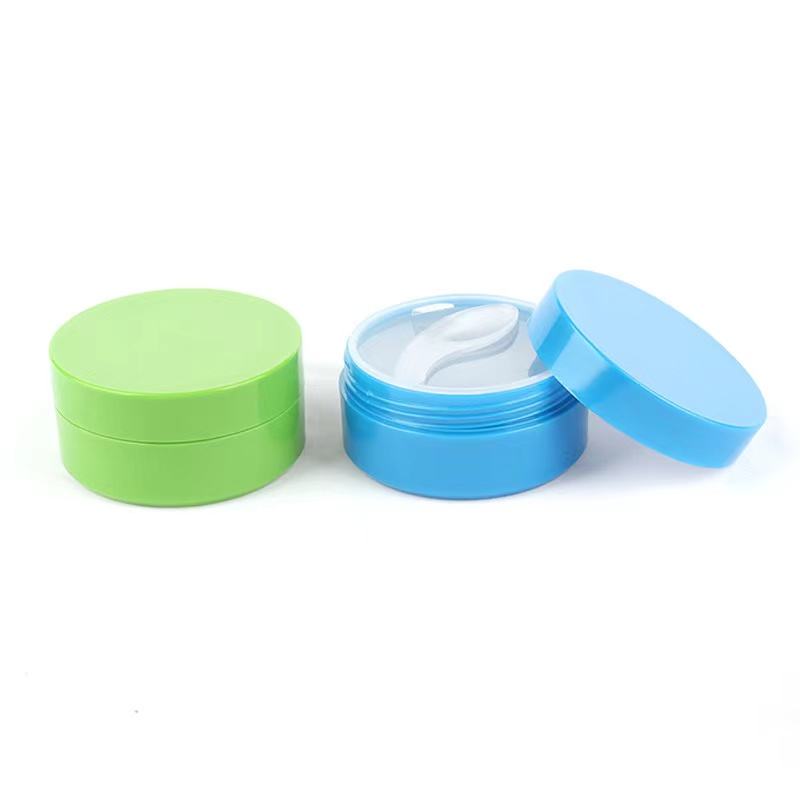 Free Samples 35ml 120ml 150ml 240ml 300ml Face Cream Packaging Plastic PET Cosmetic Jar