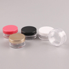 50ml to 360ml PET Plastic Cream Jar Transparent Body Skin Cream Jar With Gold Lid