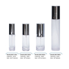 Luxury Custom Spray Pump Lotion Plastic Petg Bottles With Electroplated Cover