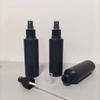Factory Direct Empty 150ml HDPE Black Spray Plastic Bottle With Mist Sprayer