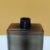 New High Quality 30ml 150ml 260ml 500ml PETG Plastic square Amber Shampoo Plastic Bottle
