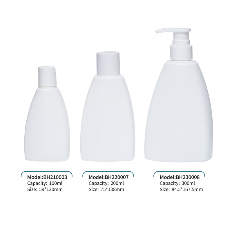 Unique Triangle Shaped Bottles 100ml 200ml 300ml Spray and Cosmetic Container