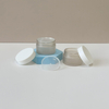 Factory Supply 35ML PET Frosted Cosmetic Container Cream Jar With White Plastic Lid