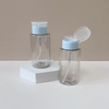 Luxury Empty 200ml Skin Toner Plastic Bottle Empty Push Down Eye Makeup Nail Polish Remover Pump Bottle