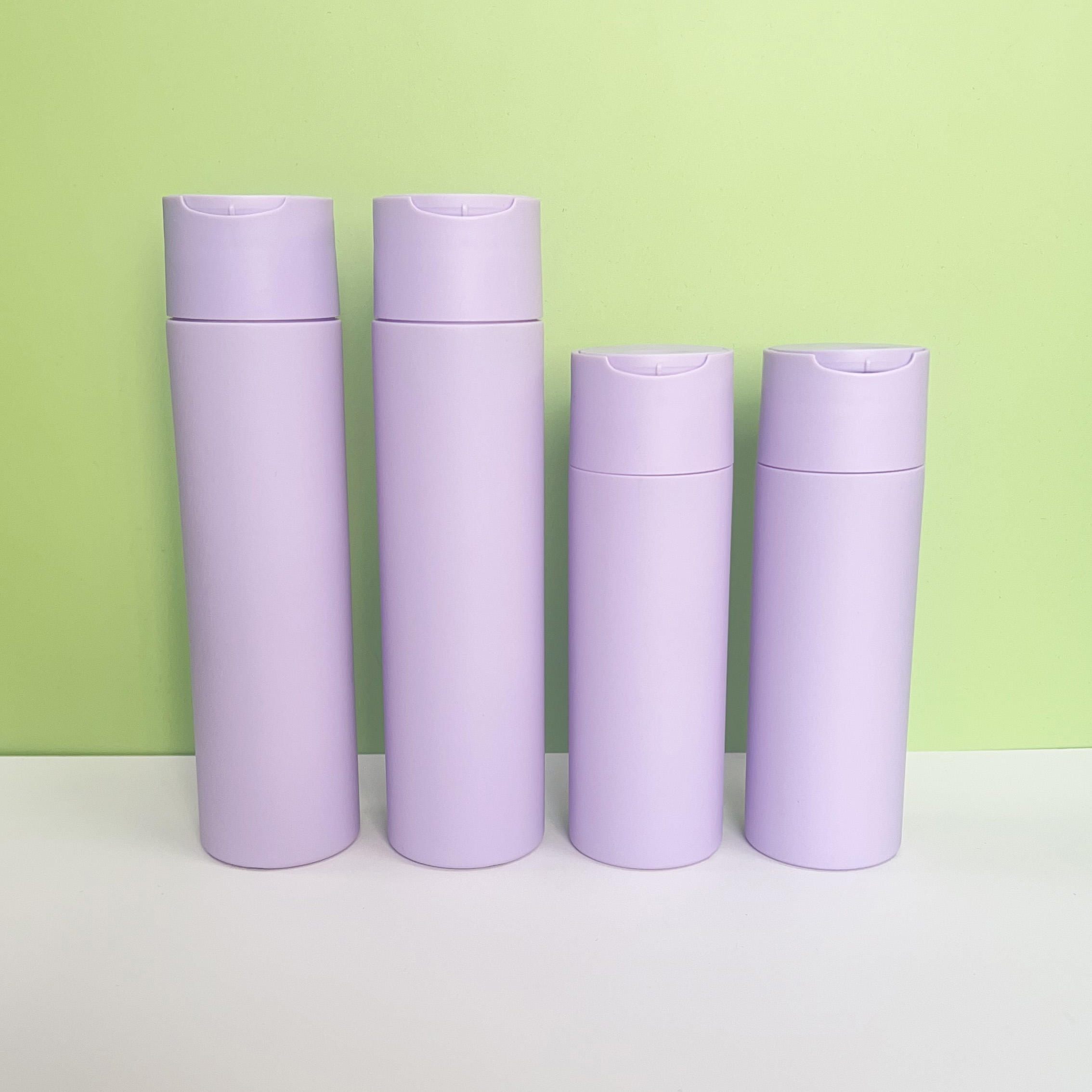 Factory Direct Sales 200ml 238ml Hdpe Hand Cream Shampoo Body Cream Flat Shoulder Round Plastic Bottle