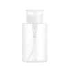 Luxury Empty 200ml Skin Toner Plastic Bottle Empty Push Down Eye Makeup Nail Polish Remover Pump Bottle