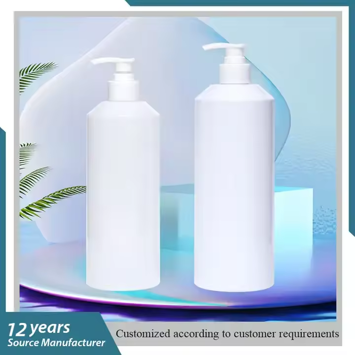 150ml 250ml 400ml 600ml 800ml White Pet Plastic Lotion Pump Bottle Skin Cream Shampoo and Conditioner Plastic Pump Bottle