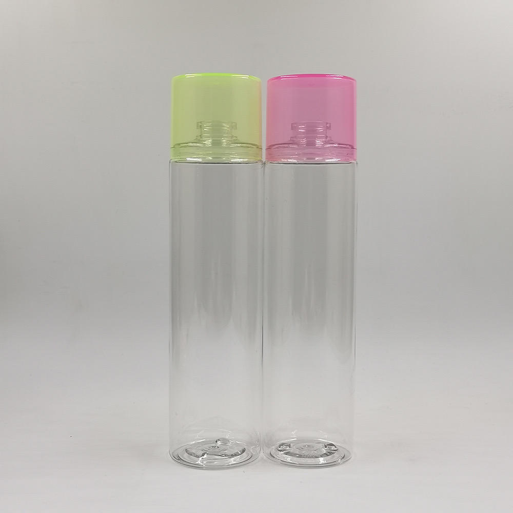 Empty Cosmetic Plastic Bottles for Sale 250ml Pet Perfume Spray Bottle With Aluminum Sprayer Packaging
