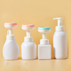 Hand Sanitizer Packaging 100ml to 500ml PET Plastic Hand Sanitizer Soap Dispenser Cleanser Flower Foam Pump Bottle