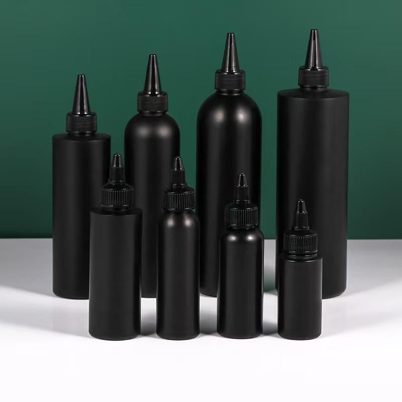 Promotion 30-1000ml Round Deluxe Empty HDPE Plastic Toner Skin Care Lotion Bottle Easy to Squeeze Soft Touch