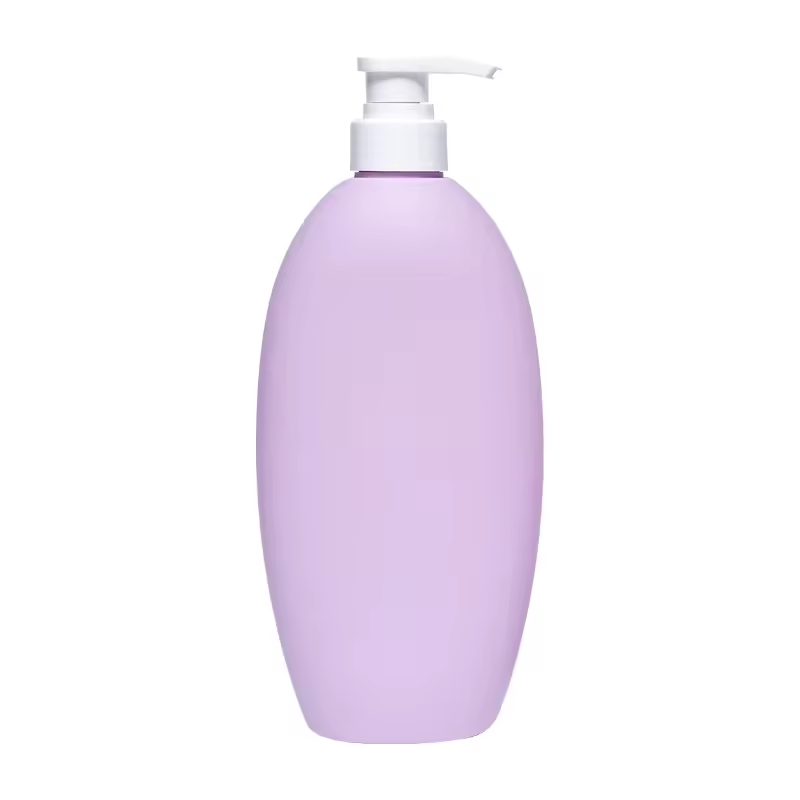 550ML 800ML HDPE Skincare Deluxe Lotion Pump Bottle Plastic Shampoo Bottle and Cosmetic Packaging