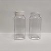 Factory in Stock 16oz PET Plastic Square Bottle Wide Mouth Packaging Bottles