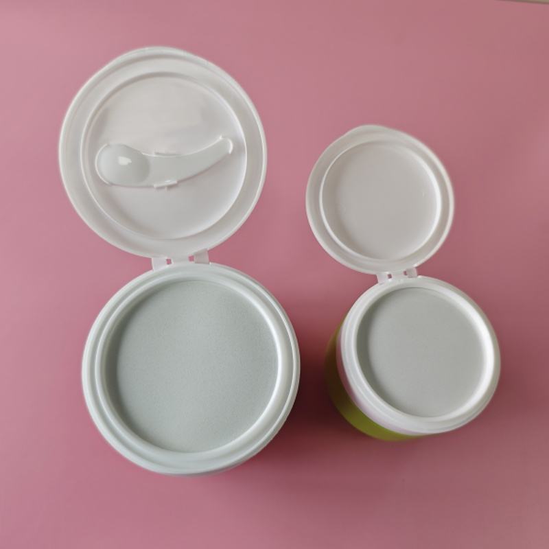 New Empty 3oz 6oz 12oz PET Plastic Cream Jar Cosmetics Jar Face Cream Skin Care Container