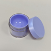 Factory Refillable PET Cream Cosmetic Packaging Jar Matte Cap 10g 30g 50g Cream Jar Container