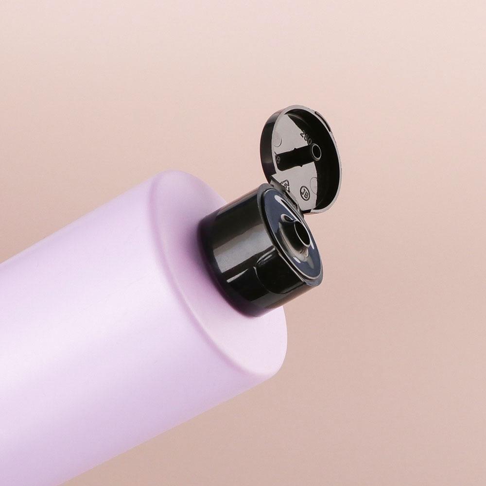 New Cosmetic Packaging HDPE Plastic Bottle Luster Round 400ml Shampoo Hair Care Bottle