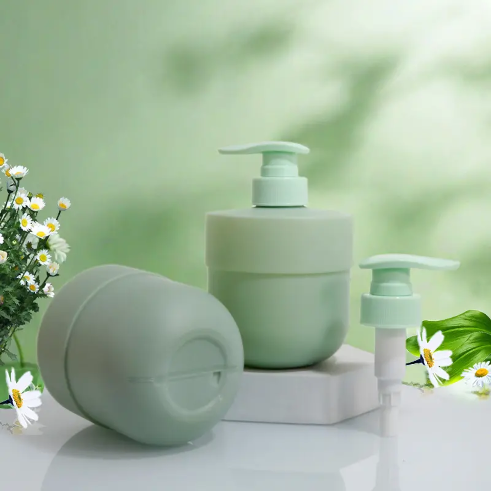 500ml Hdpe Plastic Jar With Soft Touch Hair Mask Jar