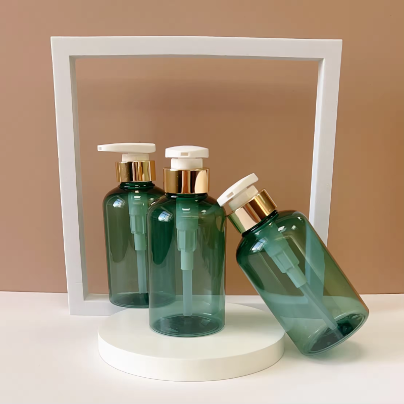 Factory Supply 300ml PET Custom Lotion Pump Bottle Luxury Bottle