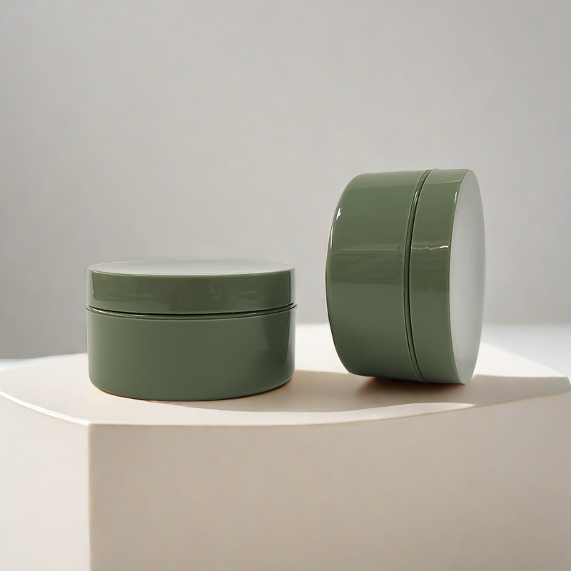 Custom Color 60g 120g 240g 360g Cosmetic Jar Packaging With Box Empty Face Mask Packaging Cosmetic Jar