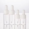 Factory Supplies 5ml 10ml 30ml PET Plastic Essential Oil Glass Dropper Bottles