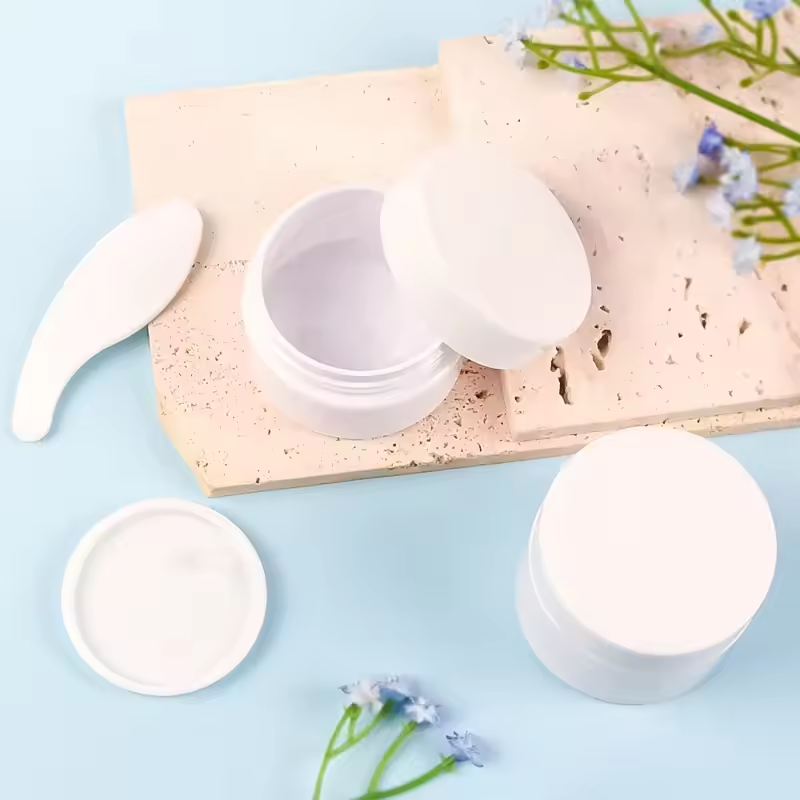 New Empty 15ml to 300ml PET Plastic Cream Jar Cosmetics Jar Face Cream Airless Skin Care Container