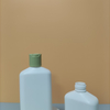 Hdpe Flat Square Rectangle Shape Matte 200Ml Conditioner Lotion Hair Oil Body Wash Shampoo Cosmetic Bottle
