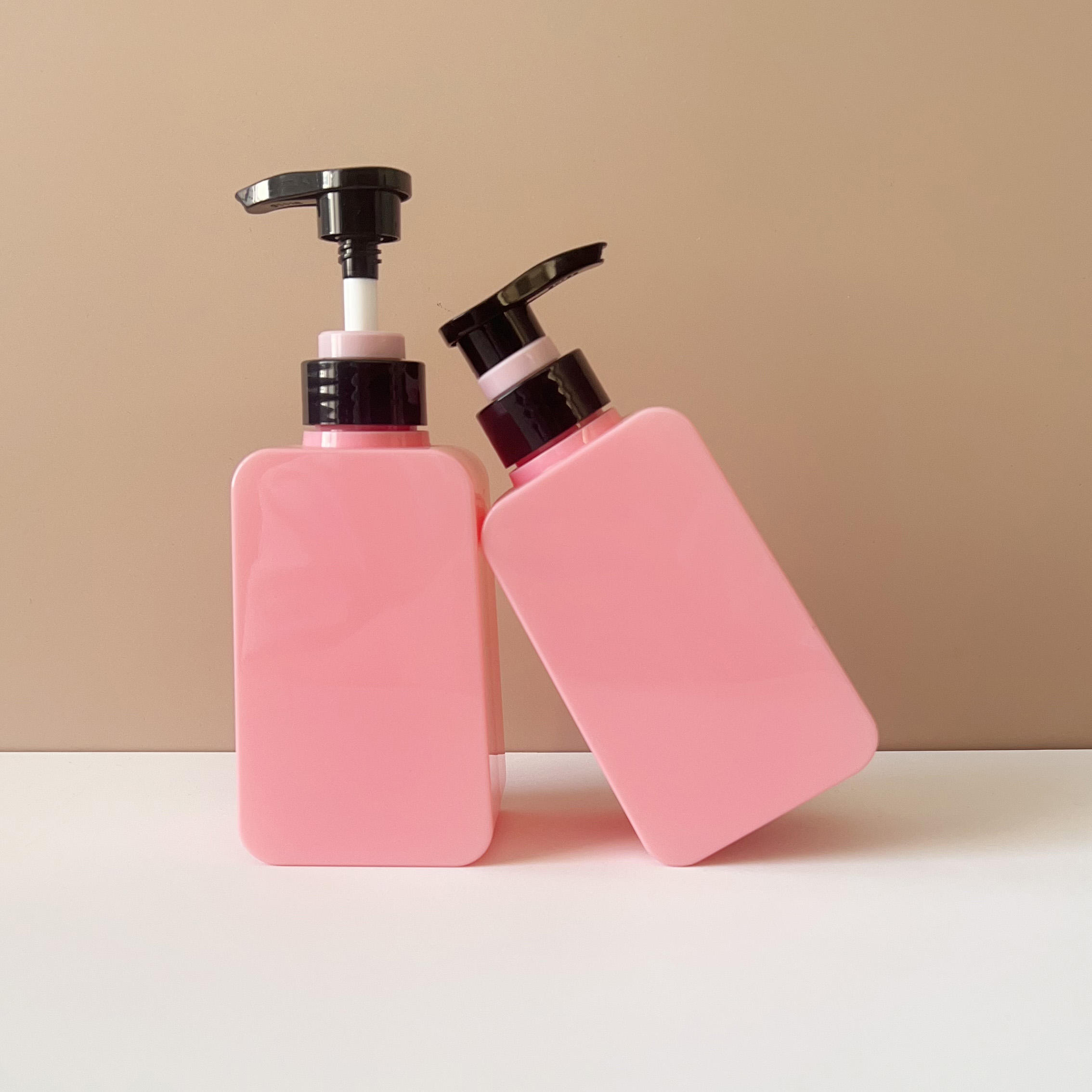 Factory Direct 50ml 250ml 450ml 750ml Petg Toner Shampoo Body Wash Scrub Plastic Bottle