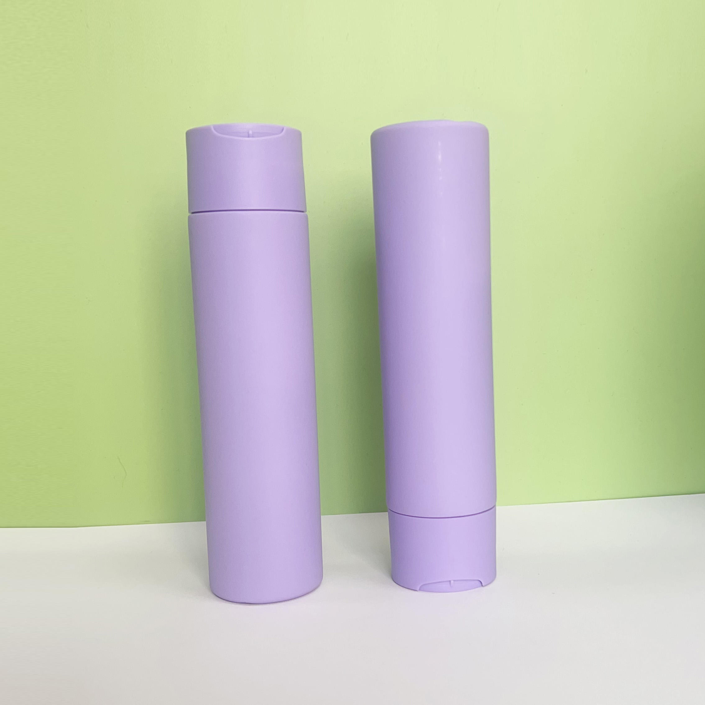 Factory Direct Sales 200ml 238ml Hdpe Hand Cream Shampoo Body Cream Flat Shoulder Round Plastic Bottle